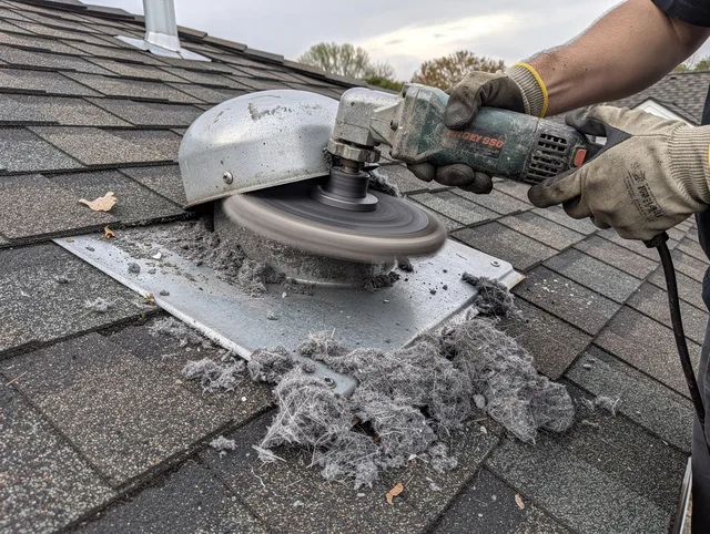 Expert roof dryer vent cleaning by Concord Dryer Vent Cleaning in Concord